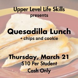 3/21 LifeSkills Lunch Fundraiser